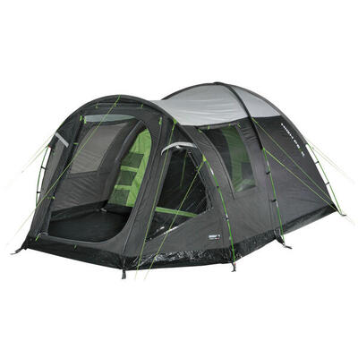 Koepeltent santiago 5 persoons familietent kampeertent grote vestibule
