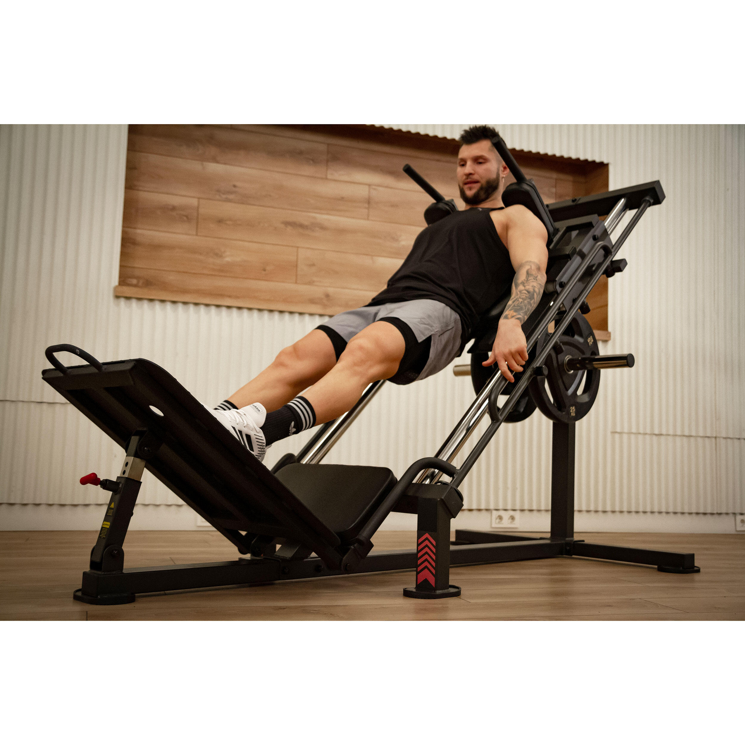 Hack Squat / Leg Press 45º G530 Semi-professionnel 3/7