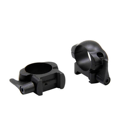 Anneaux de lunette de chasse, B-Vision, amovible Weaver, 25,4 mm, 2 vis