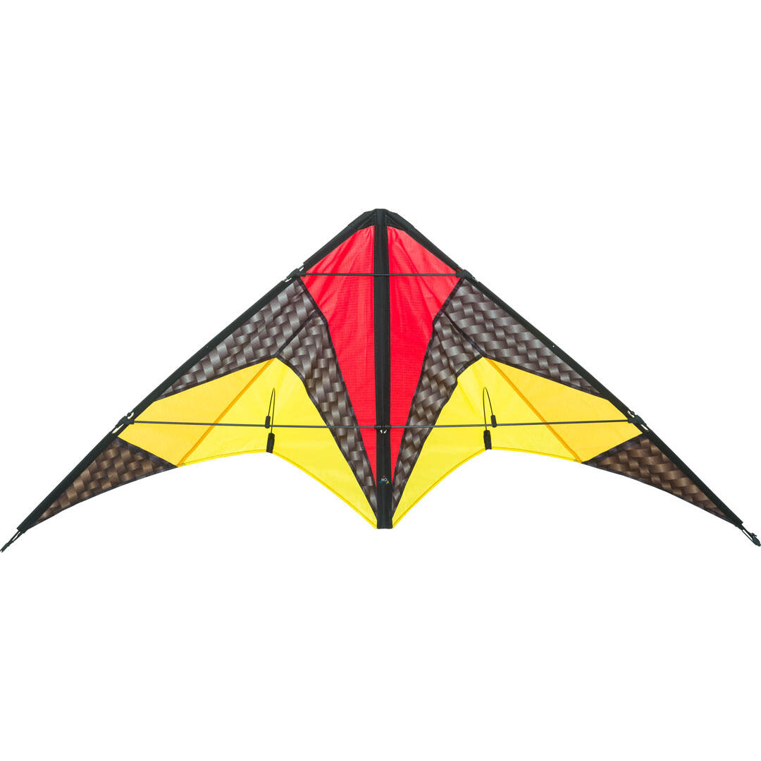 HQ HQ - Quickstep II Graphite-Lenkdrachen, ab 10 Jahren, 60x135cm, flugfertig