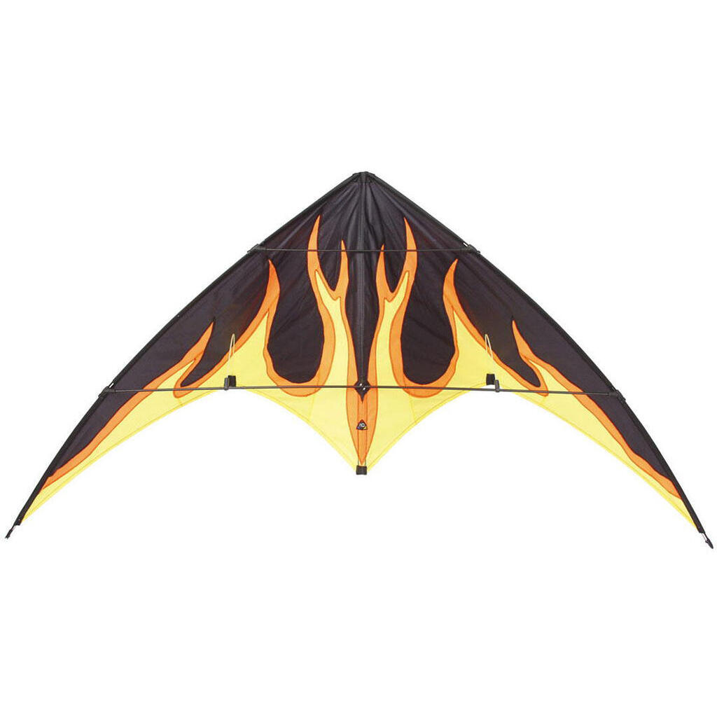 Stunt Kite HQ Bebop Fire 112350 Black 145 x 69 cm