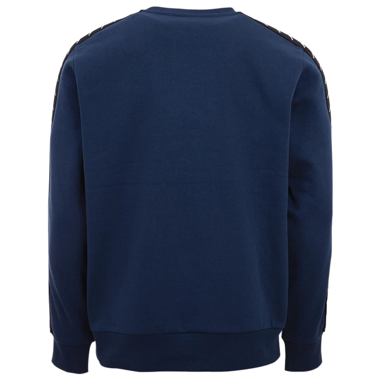 Kappa Lasse Sweatshirt, Homme, pulls molletonnés, bleu 2/4