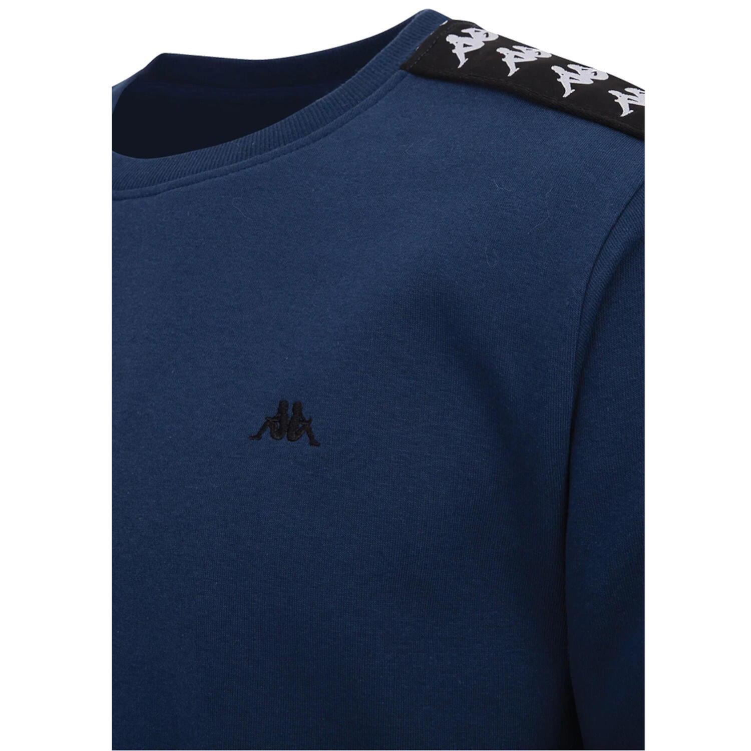Kappa Lasse Sweatshirt, Homme, pulls molletonnés, bleu 4/4