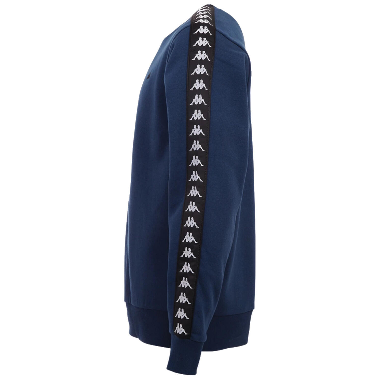 Kappa Lasse Sweatshirt, Homme, pulls molletonnés, bleu 3/4