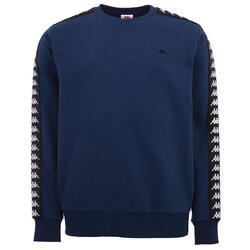 Kappa Lasse Sweatshirt, Homme, pulls molletonnés, bleu