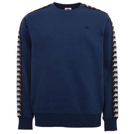 Kappa Lasse Sweatshirt, Homme, pulls molletonnés, bleu