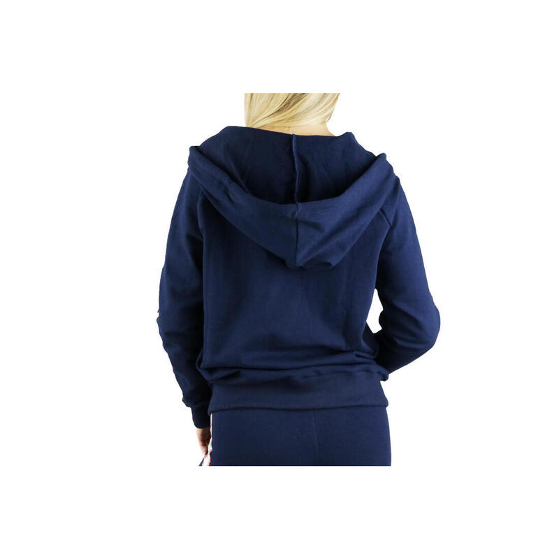 Sweatshirt desportiva para mulher GymHero Hoodie NAVY-RACE