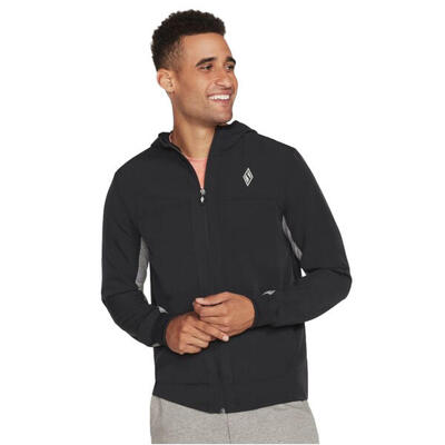 Sweatshirt voor heren skechweave premium hooded jacket