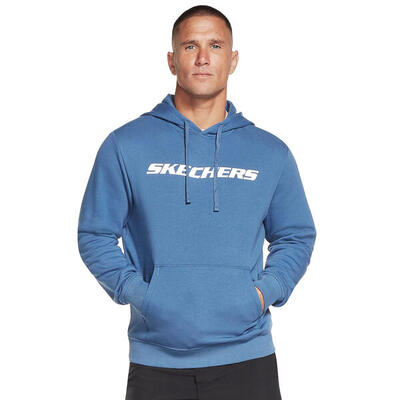 Skechers Heritage Pullover Hoodie, Herren, Sweatshirts, blau