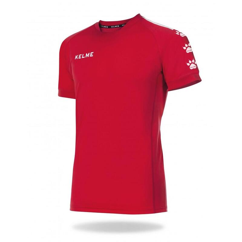 Camiseta Manga Corta Kelme Camiseta Lince Unisex JR Kids Rojo