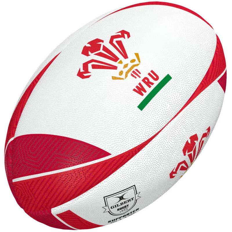 Ballon de Rugby Gilbert Supporter Pays de Galles