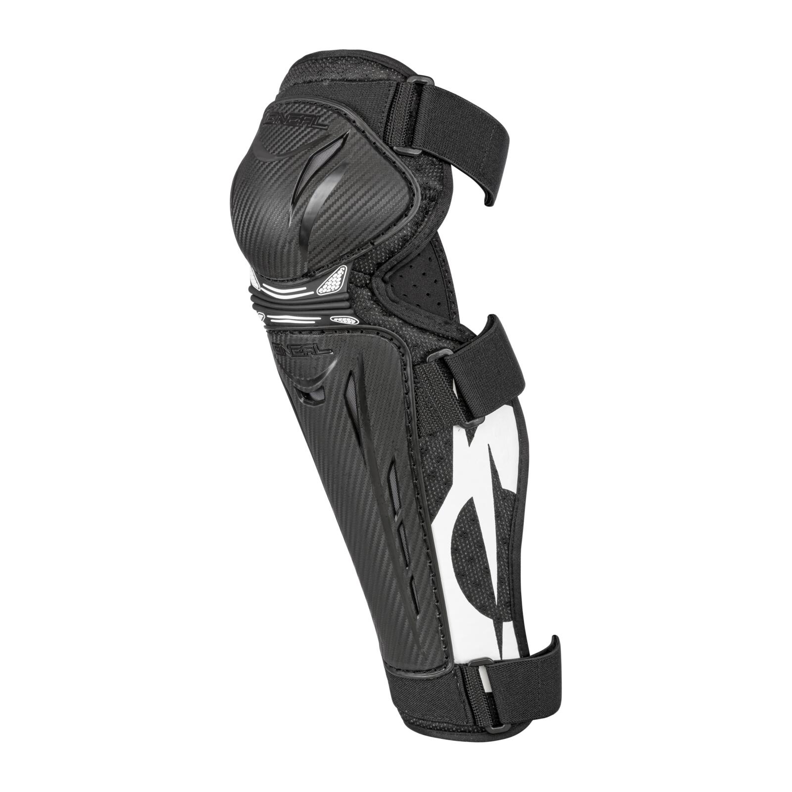 Genouillères Motocross O'Neal Dirt Knee Guard - Neuf, Noir, Modèle 2026, Protection Off-road