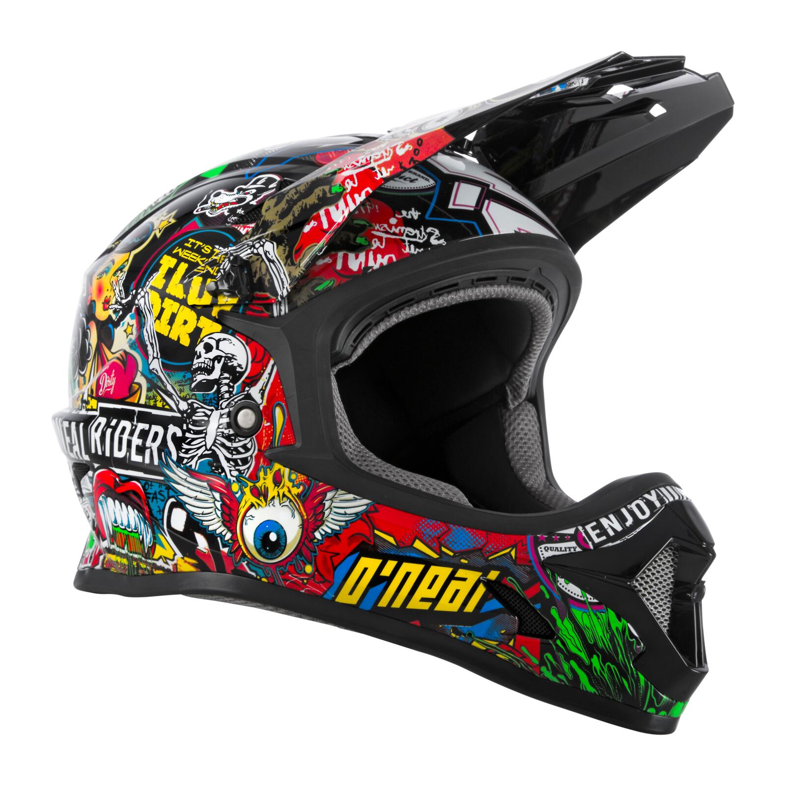 Kids Helme Full Face Unisex Multi 3/4