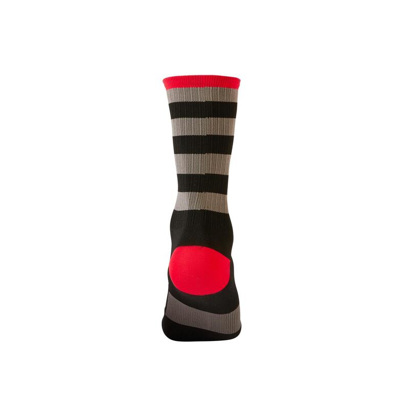 Skarpetki rowerowe O'Neal Performance Sock STRIPE V.22 black/gray/red