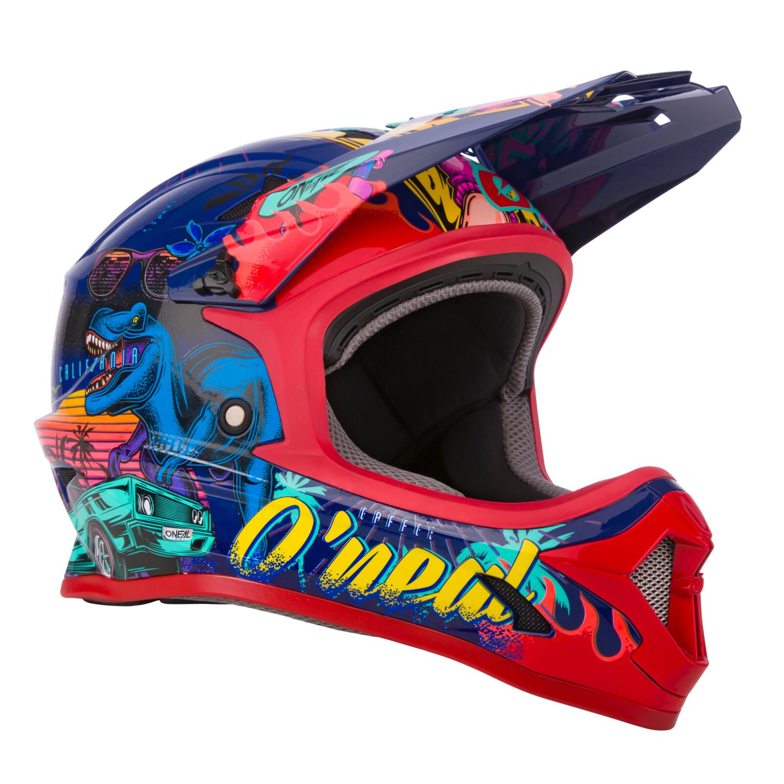 Kids Helme Full Face Unisex Multi 3/4