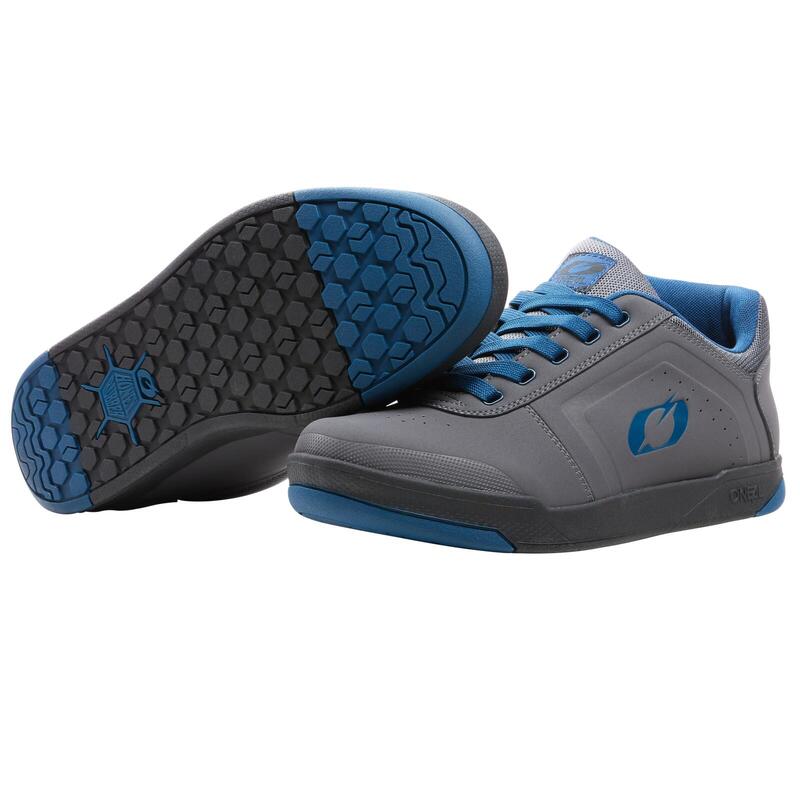 Buty MTB O'Neal PINNED PRO FLAT Pedal Shoe V.22 gray/blue 40