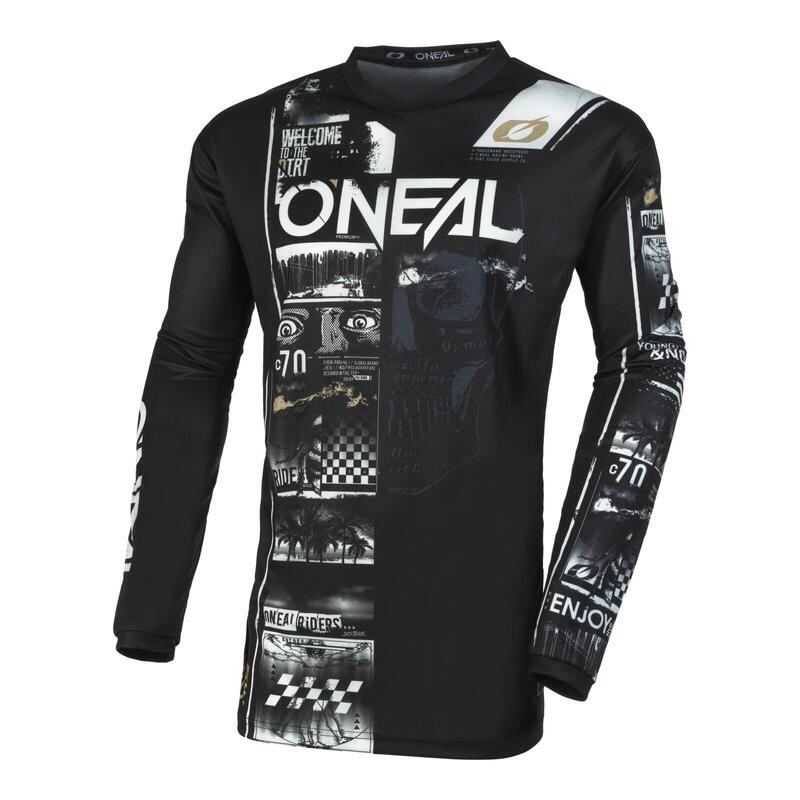 Kinder Bekleiding Jerseys Unisex Black O'NEAL