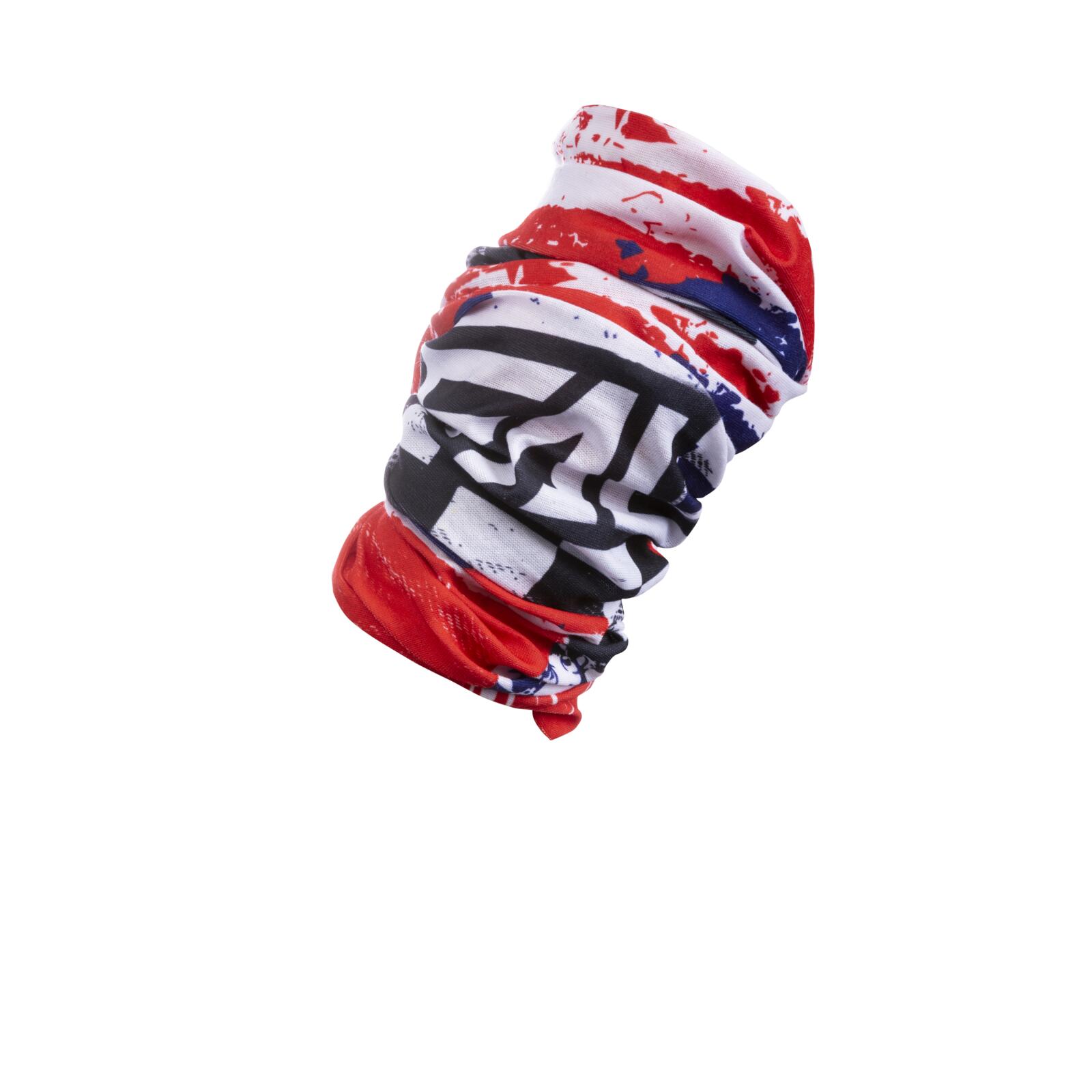 MTB Gilet pour le cou  Unisex Blanc/Bleu/Rouge 3/4