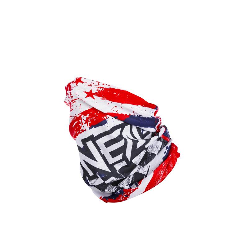 Komin wielofunkcyjny O'neal Neckwarmer USA white/blue/red