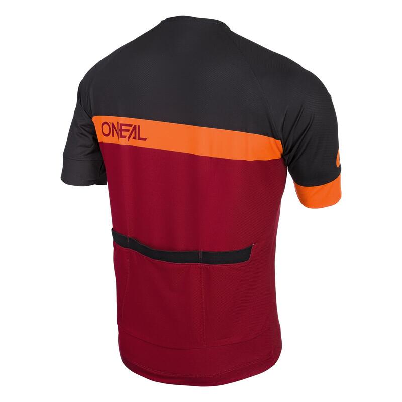 Kolarska koszulka rowerowa O`Neal AERIAL SPLIT red/orange