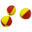 Balle de jonglage Classic / Lot de 3 + Sac CIRKAO