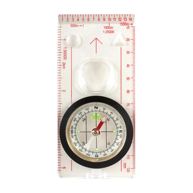 Boussole cartographique de luxe Highlander