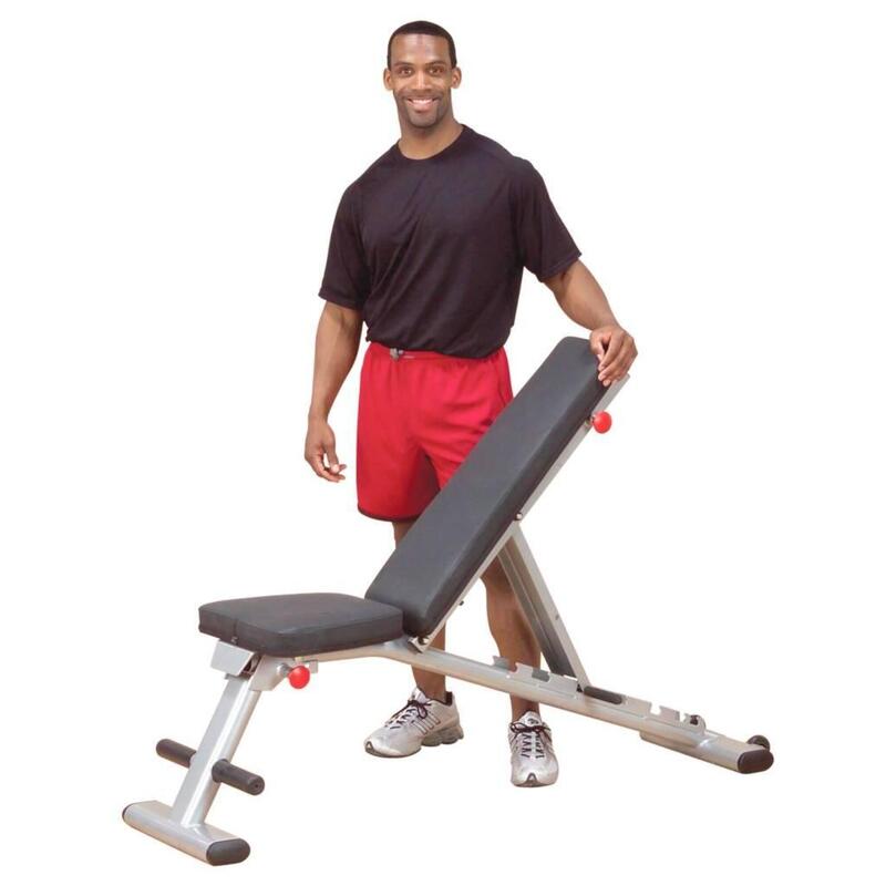 Body-Solid Folding Multi-Bench - Fitnessbank - Trainingsbank