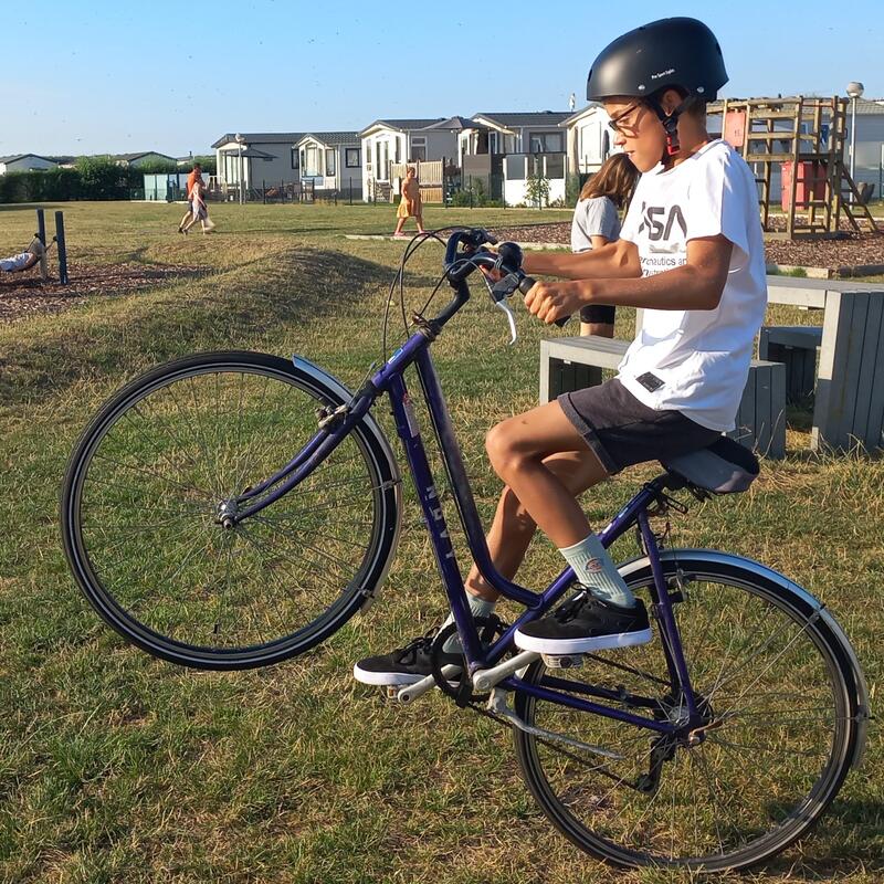 Casque de cyclisme pour enfants - Noir Mat