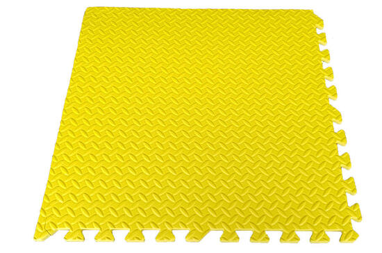 Puzzle Mat Play Floor/Fitness/Baby Gym | 1,2 cm | Jaune