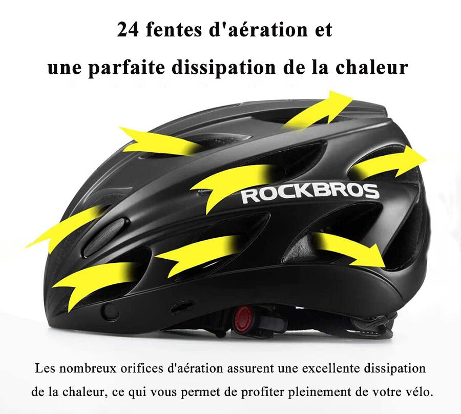 Casque vtt vélo visière et lunette amovible 5/6