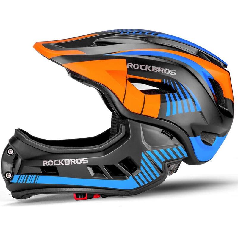 CASQUE INTÉGRAL VTT ENFANT 32SOBL PROTÈGE-MENTON