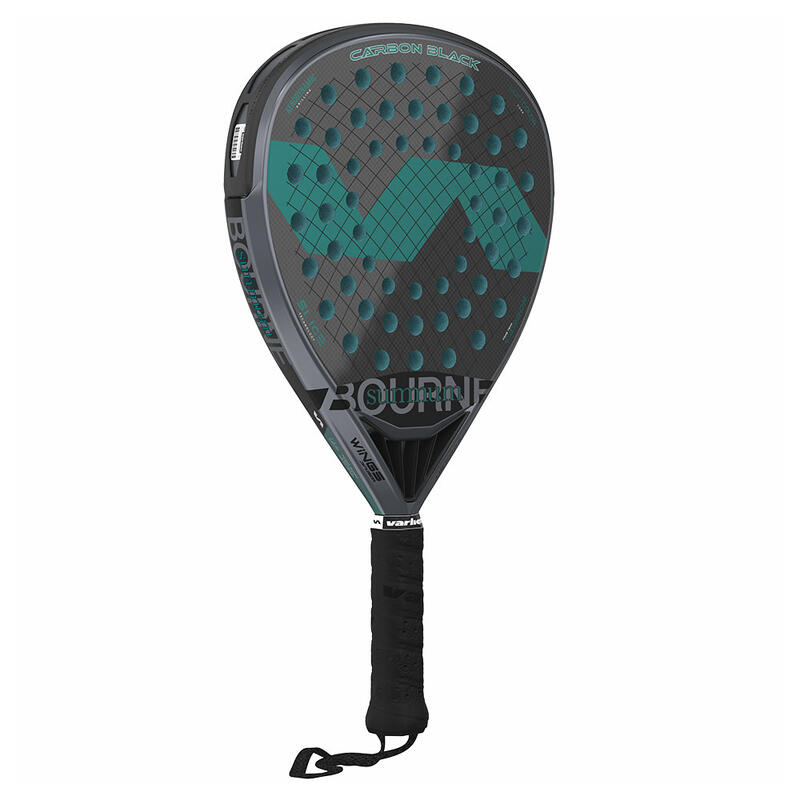 Padel racket Varlion Bourne Summum Carbon Black