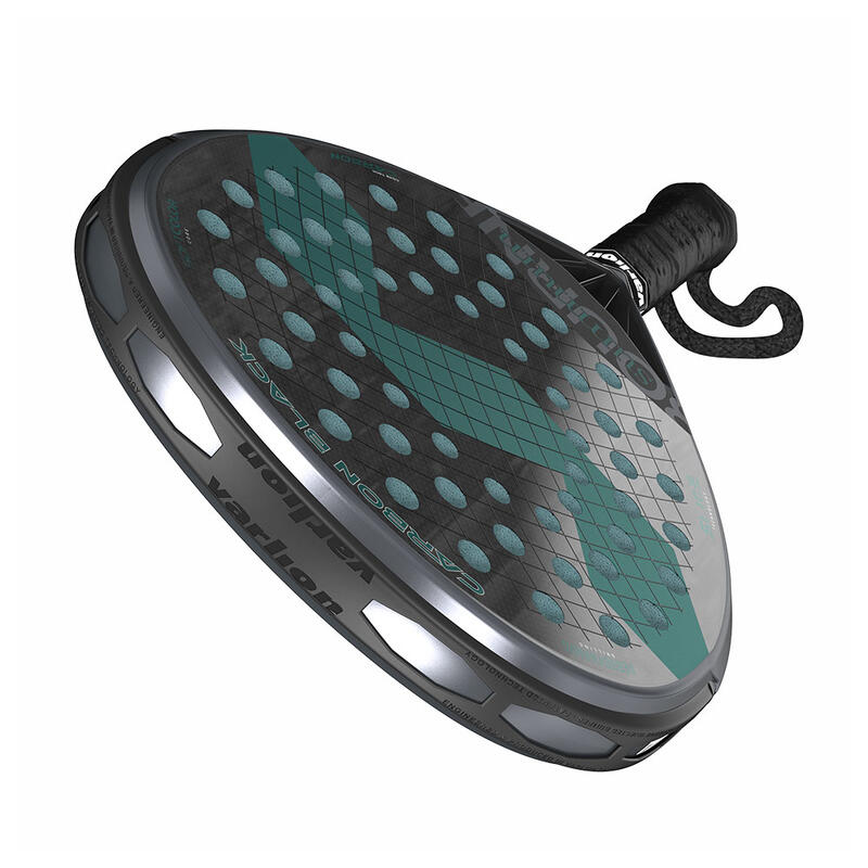 Padel racket Varlion Bourne Summum Carbon Black