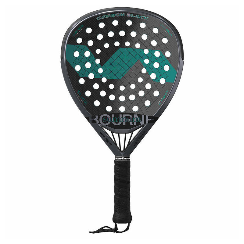 Padel racket Varlion Bourne Summum Carbon Black