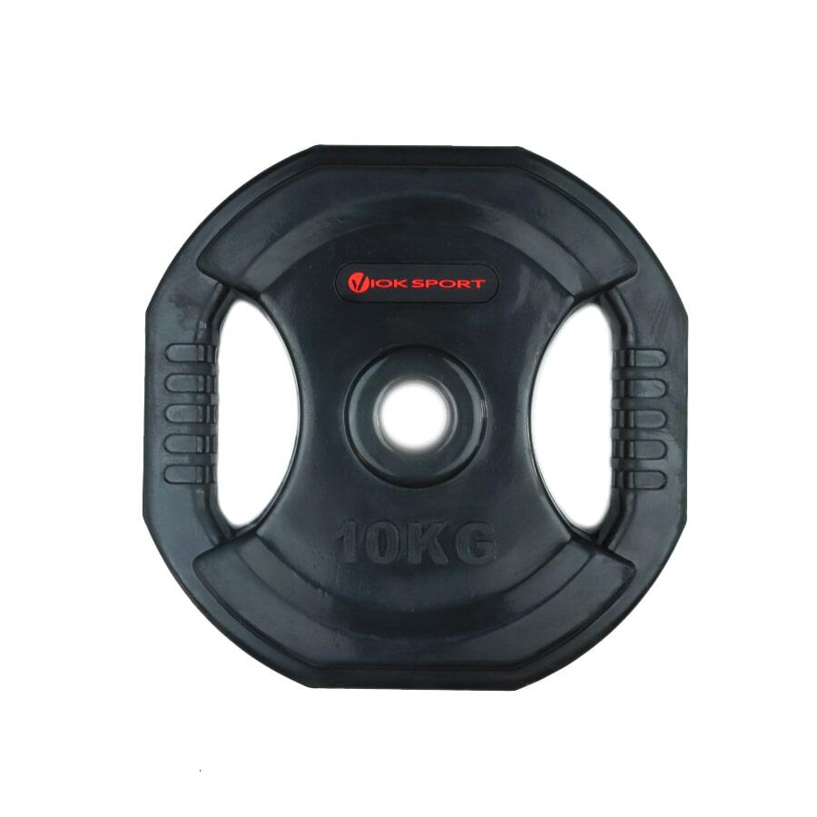 Disco de borracha 10kg viok sport