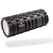 Foam roller / rullo per massaggio / rullo per fitness 33cm - Ø 14cm - nero