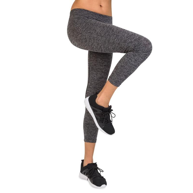 Leggings court minceur sport gris chiné Cellutex