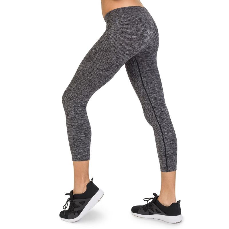 Leggings court minceur sport gris chiné Cellutex