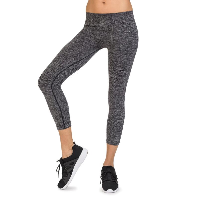 Leggings court minceur sport gris chiné Cellutex