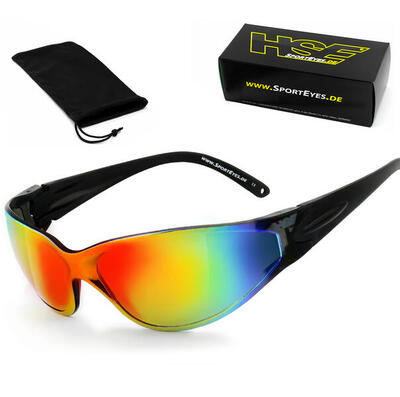 Sportbrille | BIG DEUCE | Laser red | Steinschlagbeständig