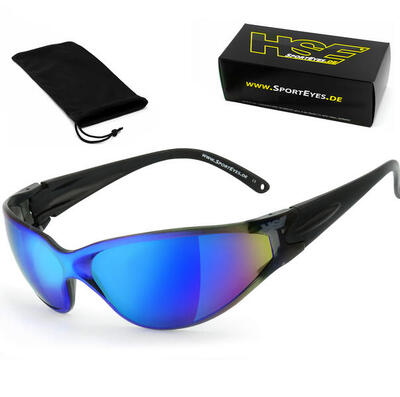 Sportbrille | BIG DEUCE | Laser blue | Steinschlagbeständig