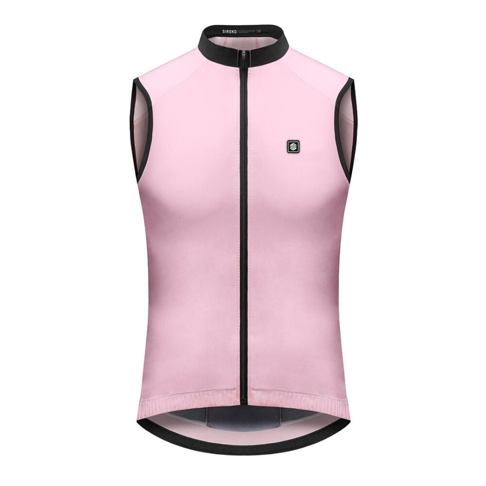 Gilet antivento ciclismo donna V1-W Blizzard Rosa Candy