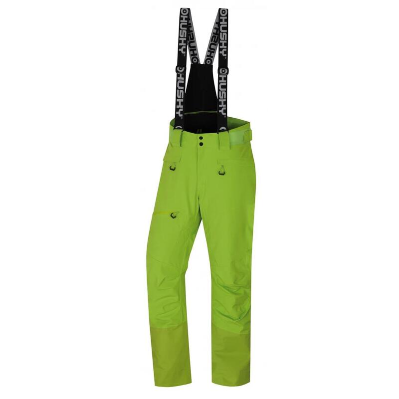 Pantalon de ski pour hommes Gilep M stretch 15.000 membranes - vert