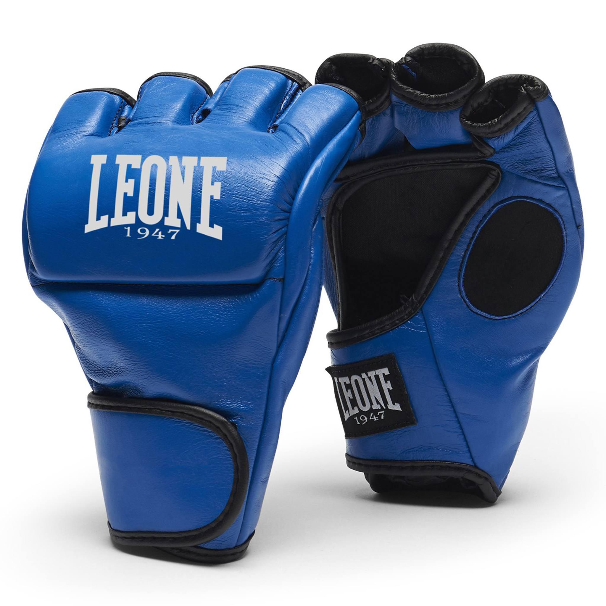 Leone 1947 - Leone 1947 Concours Mma Gants De Grappling - Mitaines De Combat - Bleu|noir - S - Decathlon