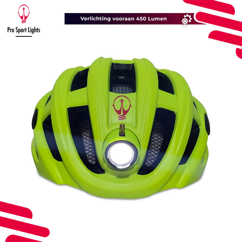 Casque de vélo avec lumières USB rechargeable