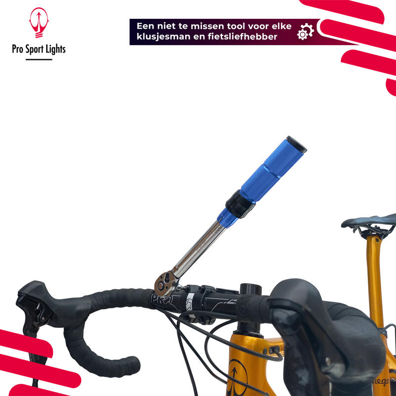 Clef dynanométrique pour entretien et réparation du vélo