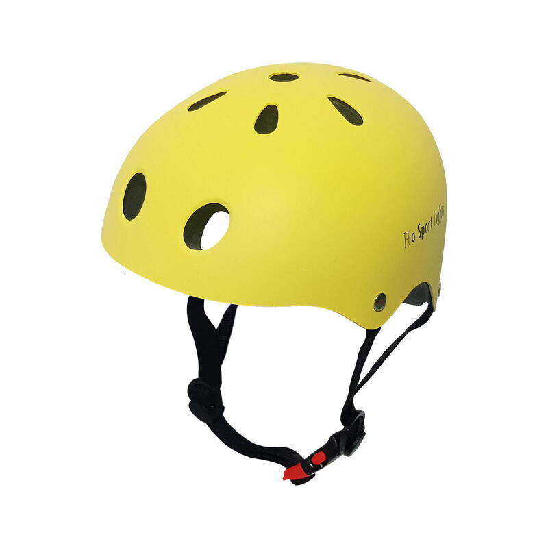 Casque de cyclisme pour enfants - Jaune Mat