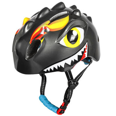 Fahrradhelm Kinder - Kinderhelm Dino XS orange/rot
