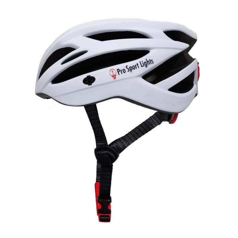Favoto Casque Vélo Adulte Avec Visière Lumineuse LED - Léger Et Réglable 57-61cm