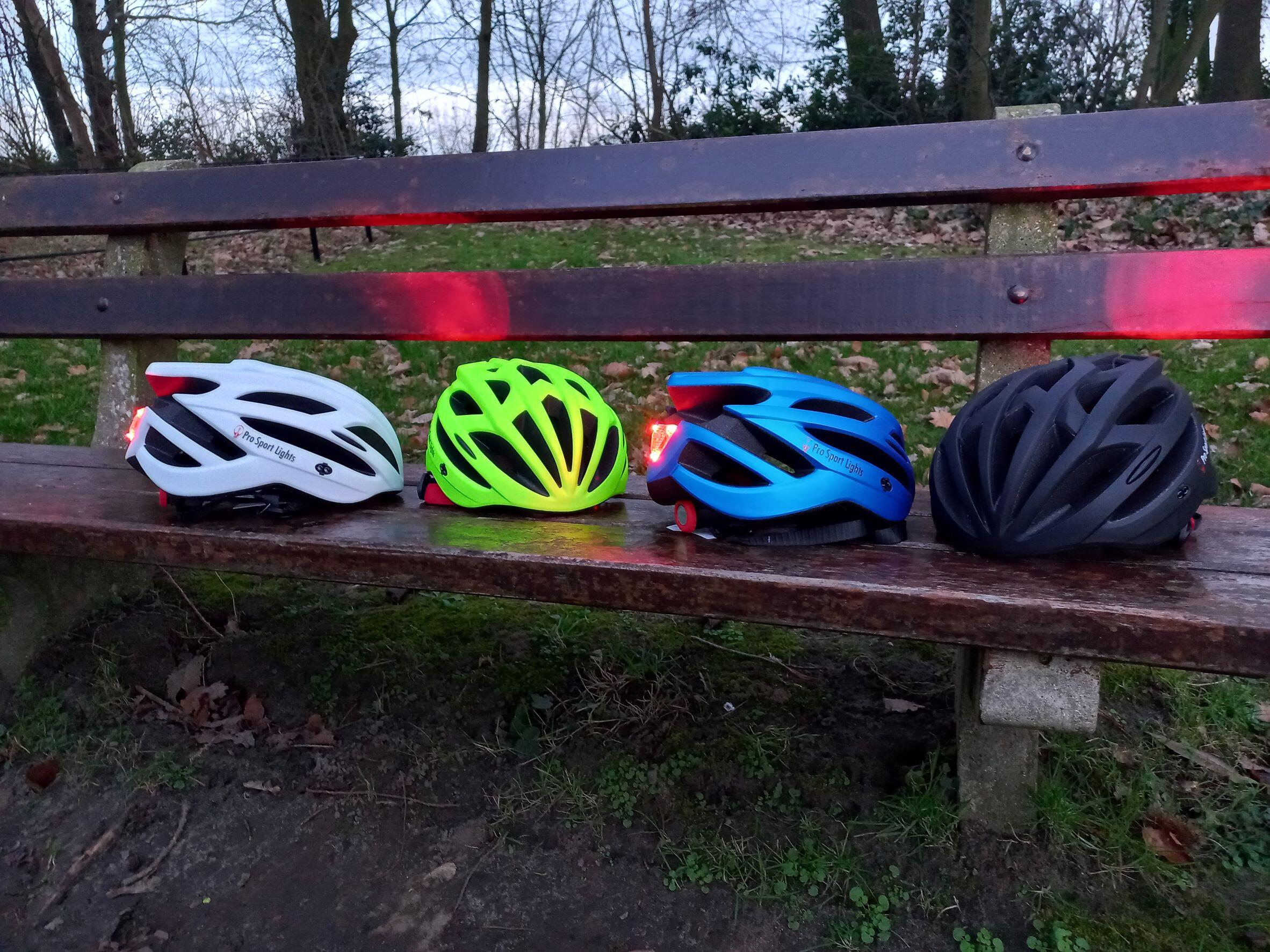 Casque vélo adulte avec feu arrière - 54/61cm - noir mat 5/8